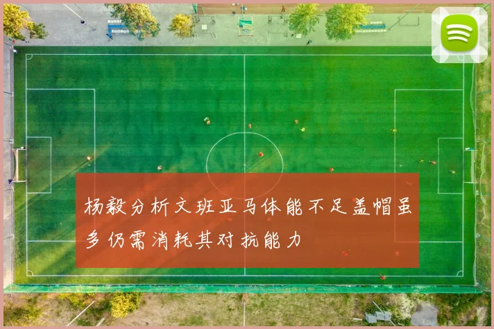 杨毅分析文班亚马体能不足盖帽虽多仍需消耗其对抗能力